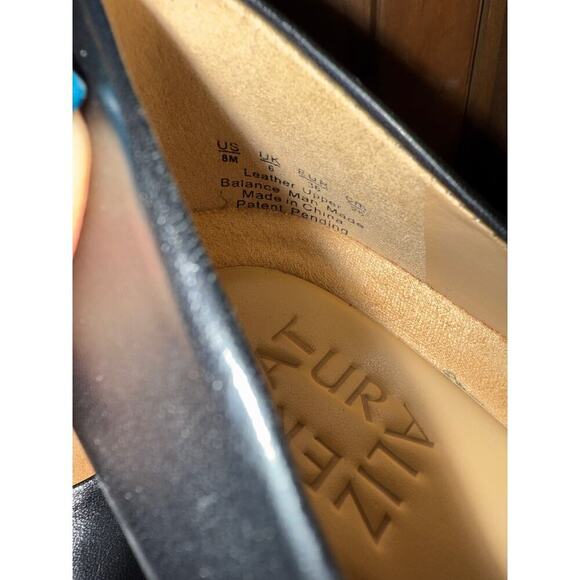 NATURALIZER BLACK LEATHER HEELS SIZE 8 - Picture 7 of 8